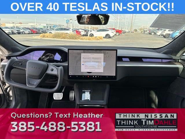 used 2023 Tesla Model S car, priced at $56,890