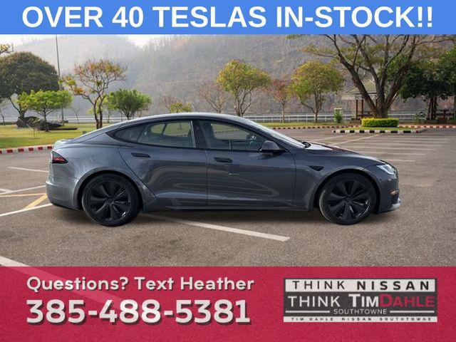 used 2023 Tesla Model S car, priced at $56,890