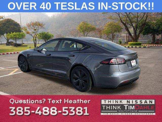 used 2023 Tesla Model S car, priced at $56,890