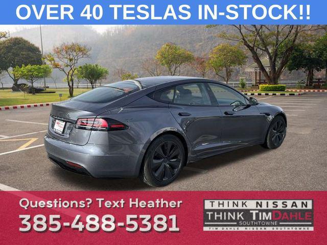 used 2023 Tesla Model S car, priced at $56,890