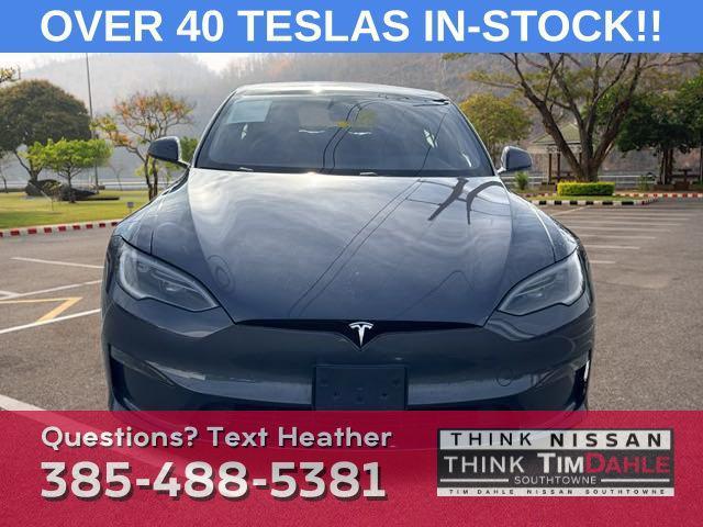 used 2023 Tesla Model S car, priced at $56,890