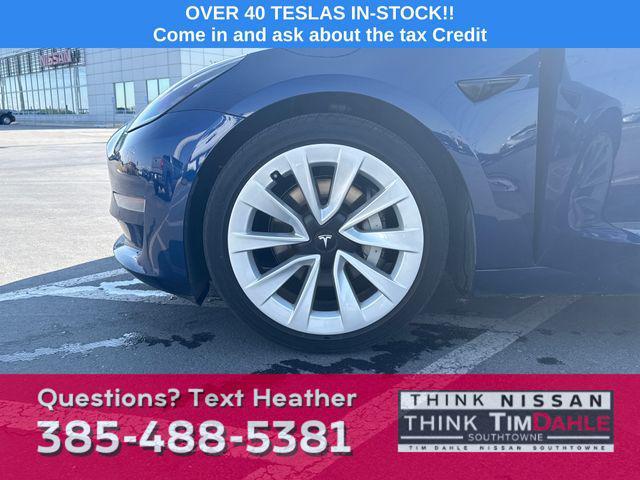 used 2021 Tesla Model 3 car, priced at $20,898
