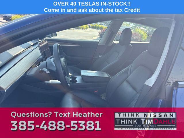 used 2021 Tesla Model 3 car, priced at $20,898
