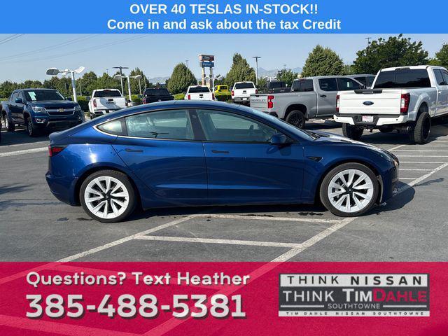 used 2021 Tesla Model 3 car, priced at $20,898