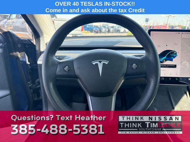 used 2021 Tesla Model 3 car, priced at $20,898