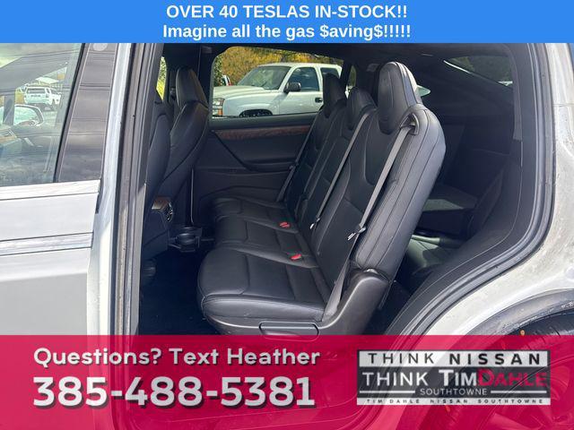used 2020 Tesla Model X car, priced at $42,998