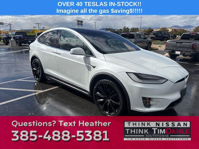 used 2020 Tesla Model X car, priced at $42,998