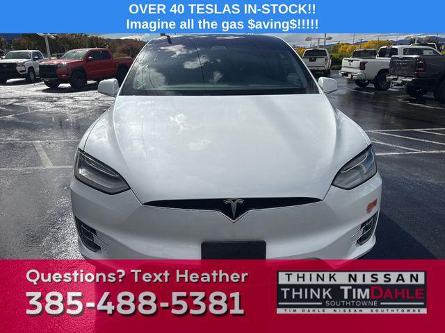used 2020 Tesla Model X car, priced at $42,998