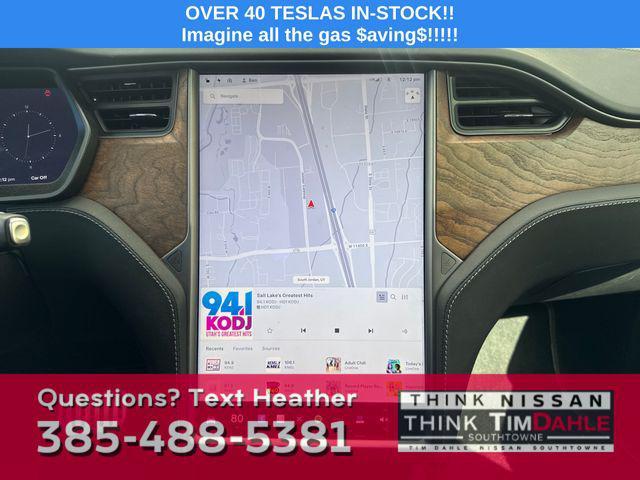 used 2020 Tesla Model X car, priced at $42,998