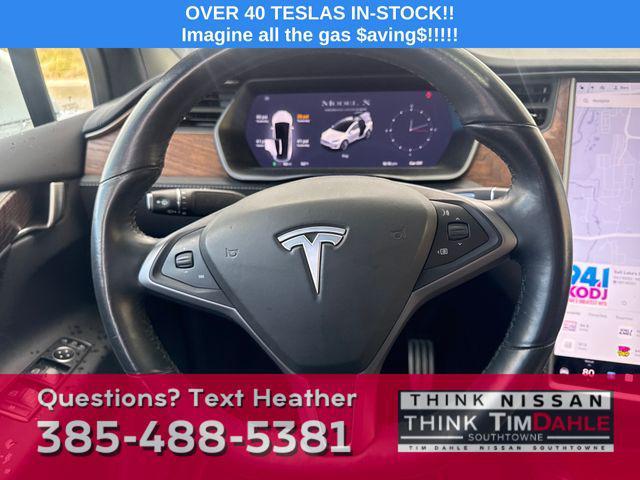 used 2020 Tesla Model X car, priced at $42,998
