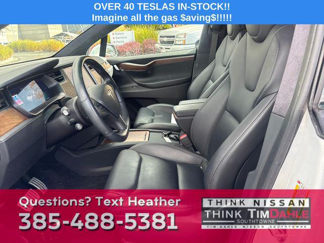 used 2020 Tesla Model X car, priced at $42,998