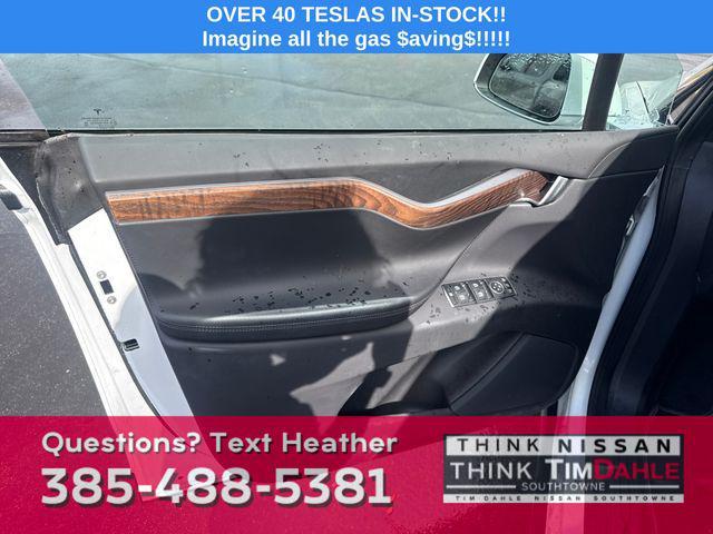 used 2020 Tesla Model X car, priced at $42,998