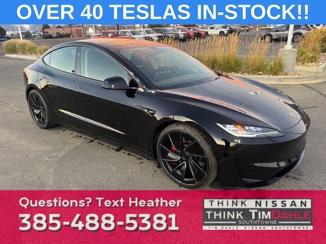 used 2024 Tesla Model 3 car, priced at $40,998