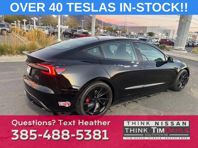 used 2024 Tesla Model 3 car, priced at $40,998