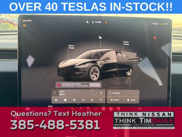 used 2024 Tesla Model 3 car, priced at $40,998