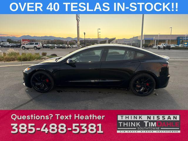 used 2024 Tesla Model 3 car, priced at $40,998