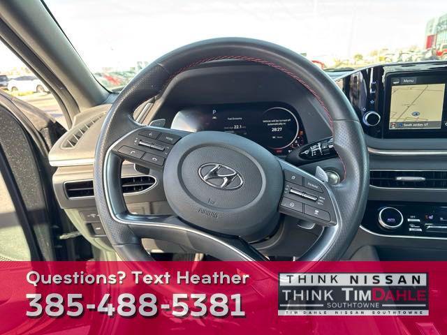 used 2021 Hyundai Sonata car, priced at $15,326