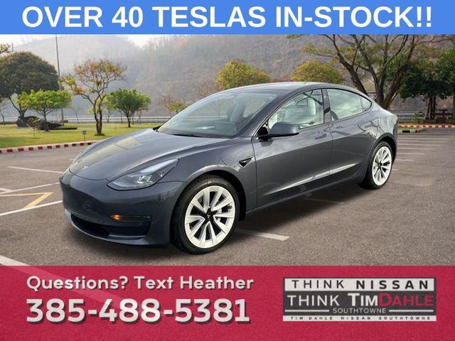 used 2023 Tesla Model 3 car, priced at $31,305