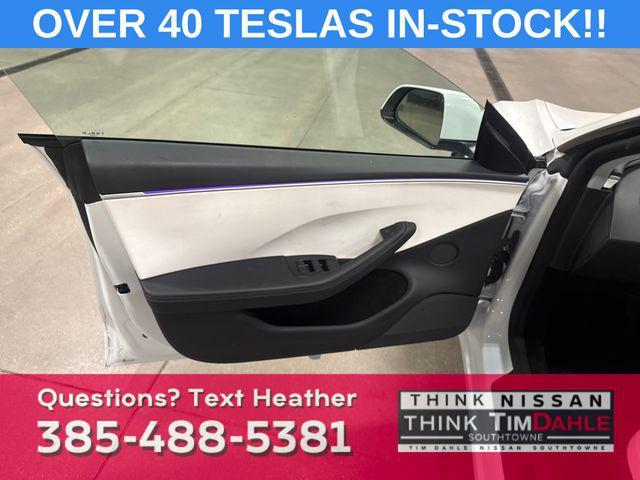 used 2024 Tesla Model 3 car, priced at $41,899