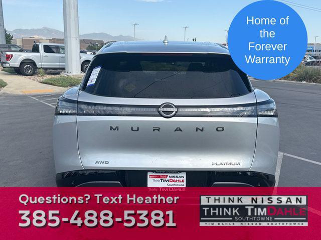 new 2025 Nissan Murano car, priced at $44,127