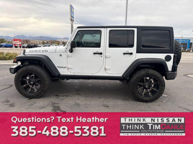 used 2016 Jeep Wrangler Unlimited car, priced at $22,757