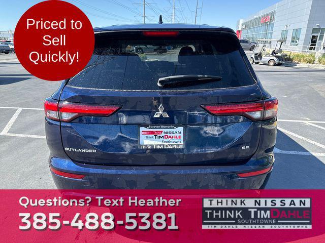 used 2022 Mitsubishi Outlander car, priced at $24,647
