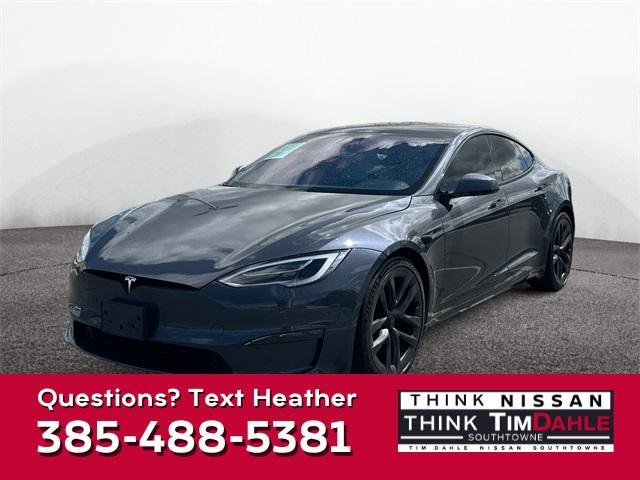 used 2022 Tesla Model S car, priced at $75,998
