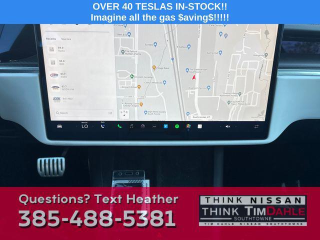 used 2022 Tesla Model S car, priced at $58,998