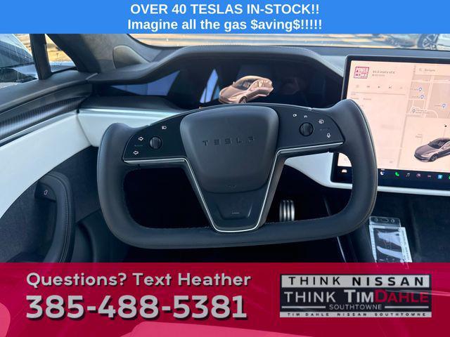 used 2022 Tesla Model S car, priced at $58,998