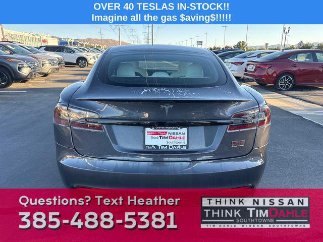 used 2022 Tesla Model S car, priced at $58,998