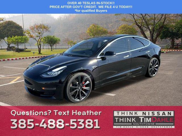 used 2020 Tesla Model 3 car, priced at $23,498