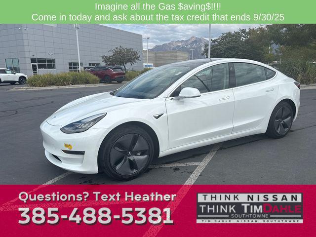 used 2018 Tesla Model 3 car, priced at $25,997