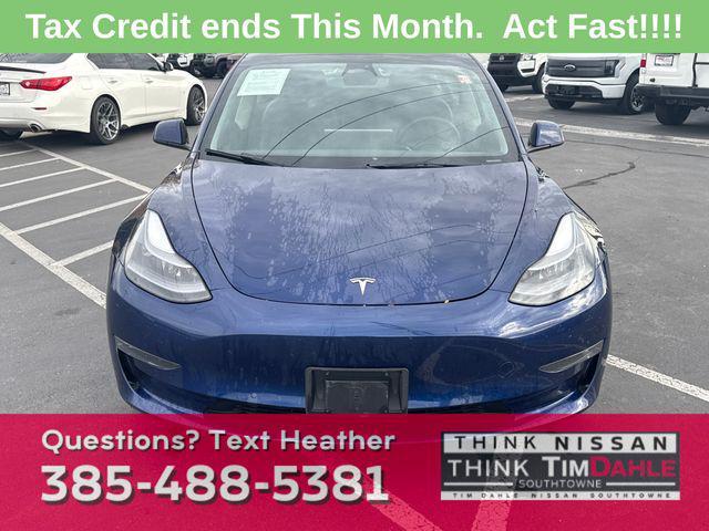 used 2022 Tesla Model 3 car, priced at $22,199