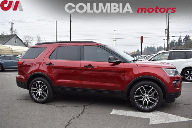 used 2018 Ford Explorer car, priced at $18,991