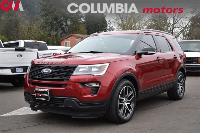 used 2018 Ford Explorer car, priced at $18,991