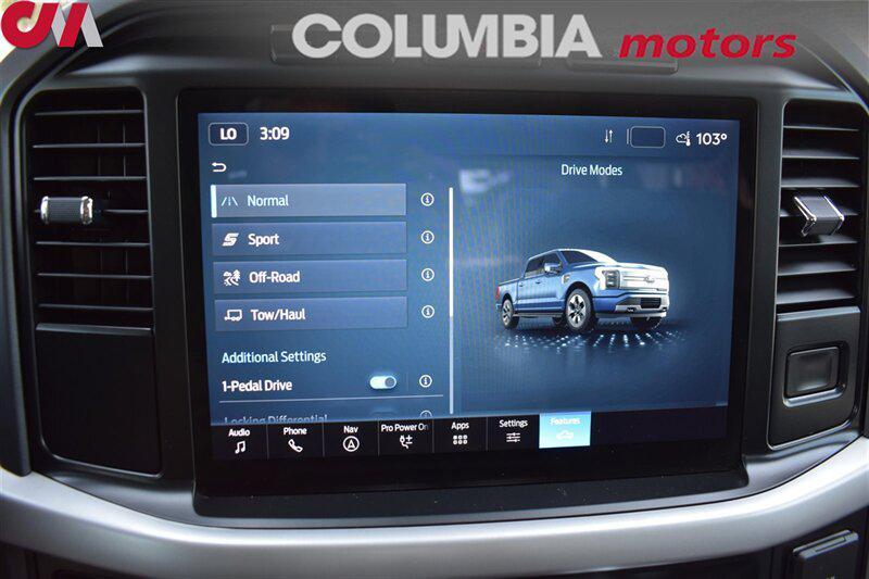 used 2023 Ford F-150 Lightning car, priced at $32,991