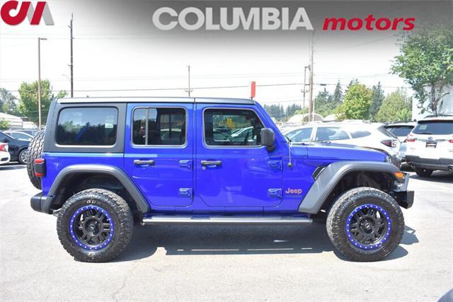 used 2020 Jeep Wrangler Unlimited car, priced at $30,991