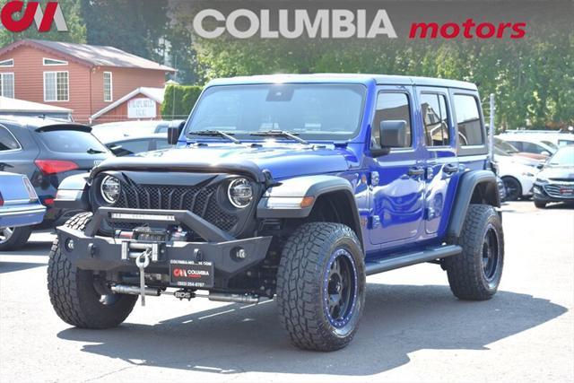 used 2020 Jeep Wrangler Unlimited car, priced at $30,991