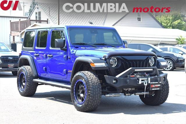 used 2020 Jeep Wrangler Unlimited car, priced at $30,991