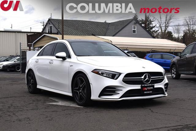 used 2021 Mercedes-Benz AMG A 35 car, priced at $25,991