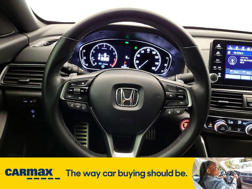 used 2022 Honda Accord car, priced at $30,998