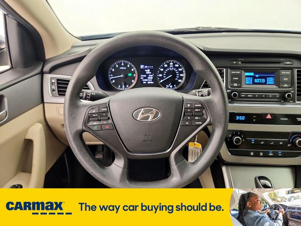 used 2015 Hyundai Sonata car, priced at $14,998