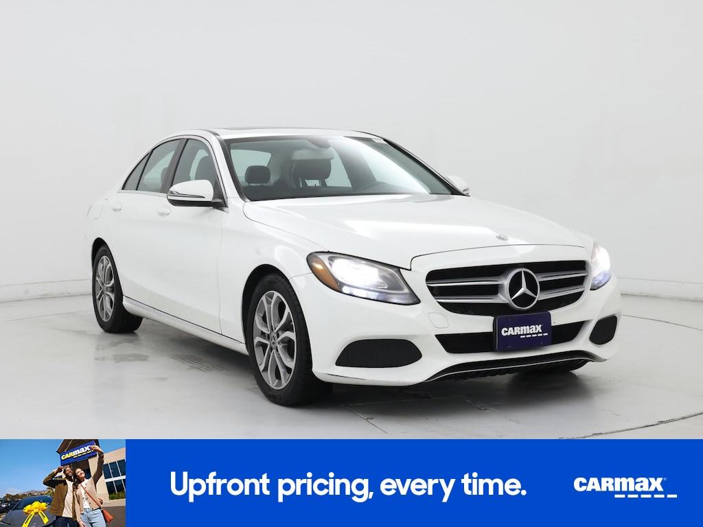used 2018 Mercedes-Benz C-Class car, priced at $17,998