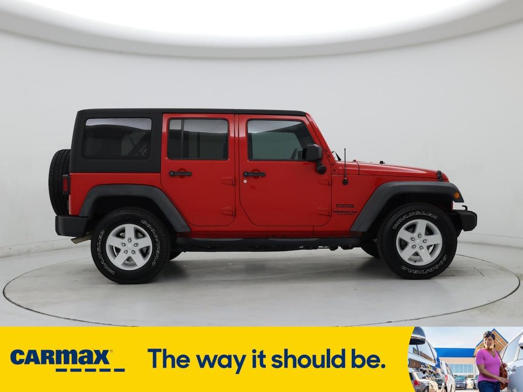 used 2016 Jeep Wrangler car, priced at $20,998