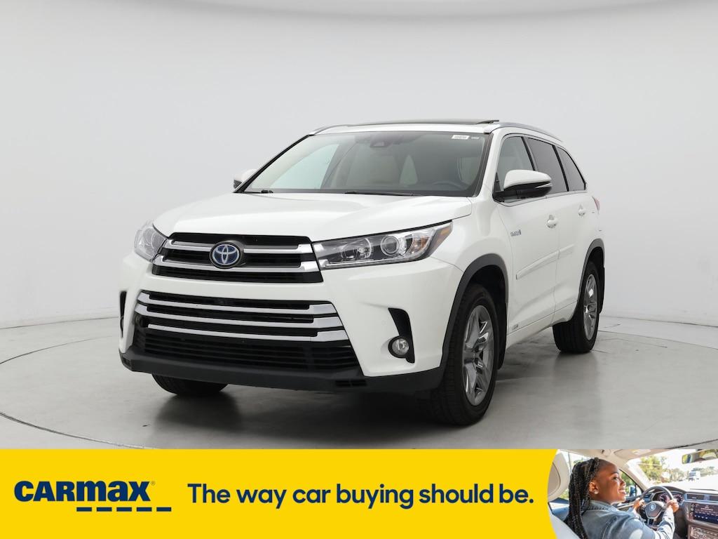 used 2017 Toyota Highlander Hybrid car, priced at $28,998