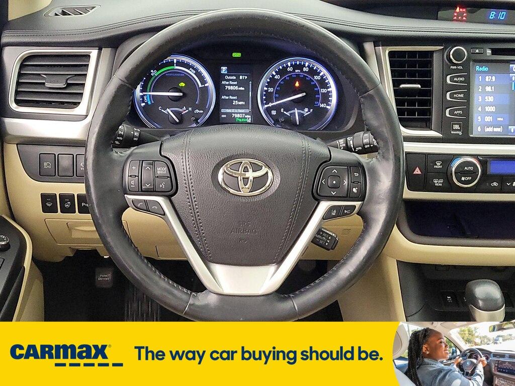 used 2017 Toyota Highlander Hybrid car, priced at $28,998