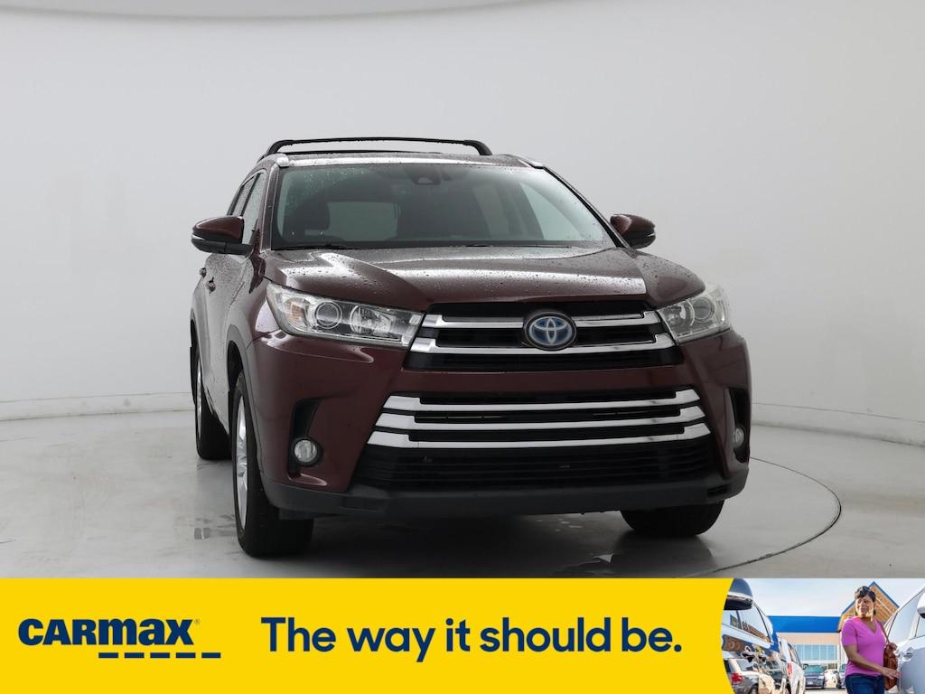used 2017 Toyota Highlander Hybrid car, priced at $25,998