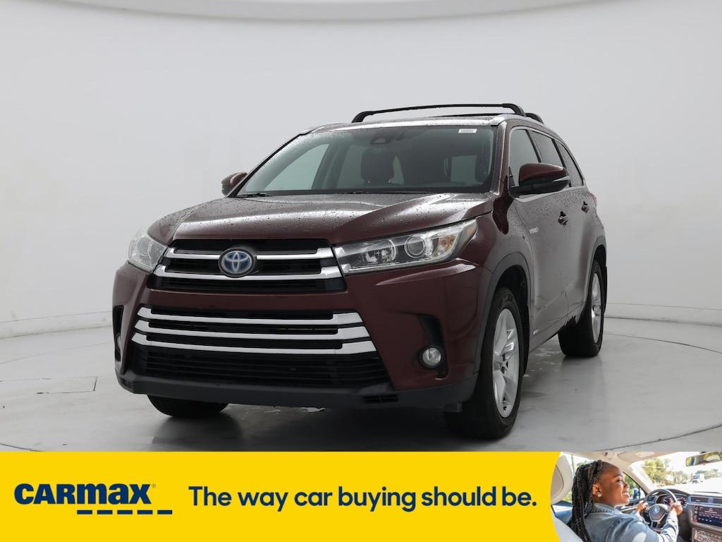 used 2017 Toyota Highlander Hybrid car, priced at $25,998