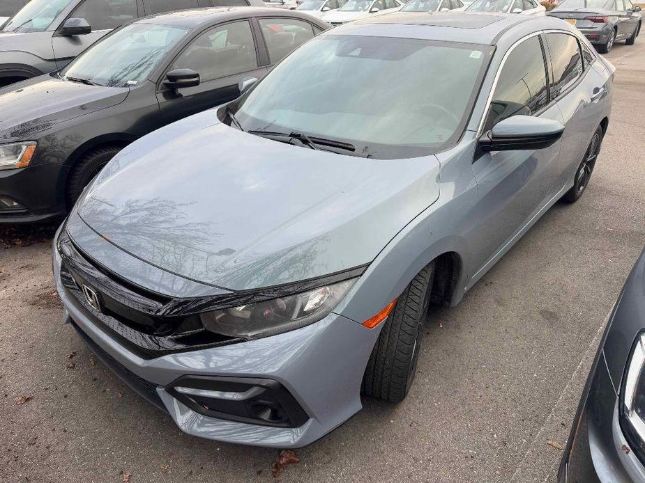 used 2021 Honda Civic car, priced at $22,700