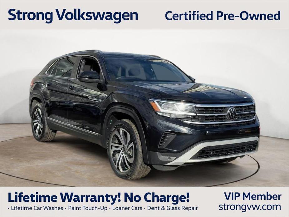 used 2023 Volkswagen Atlas Cross Sport car, priced at $33,445